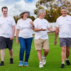 Australians take steps forward in the fight against prostate cancer
