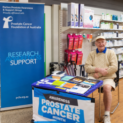 Support Network busy in action for Prostate Cancer Awareness Month