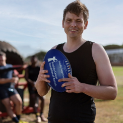 STRADIA Sport kicking goals for prostate cancer research