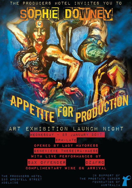 Sophie Downey Exhibition Flyer