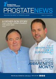 Prostate News - Issue 73 - August 2019” width=
