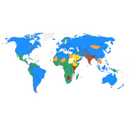 Patterns of prostate cancer diagnoses and deaths around the world