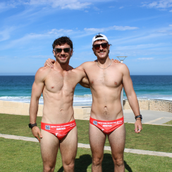 Home for Christmas: Perth marathon in budgy smugglers to raise awareness for prostate cancer