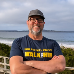 Tasmanian prostate cancer survivor steps up for men during Walk for Him