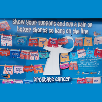 Boxer shorts on the line for prostate cancer: Portland pharmacy raises over $3,000