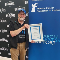 Record-breaking Baw Baw’s Biggest Ever Blokes lunch honours local prostate cancer champion