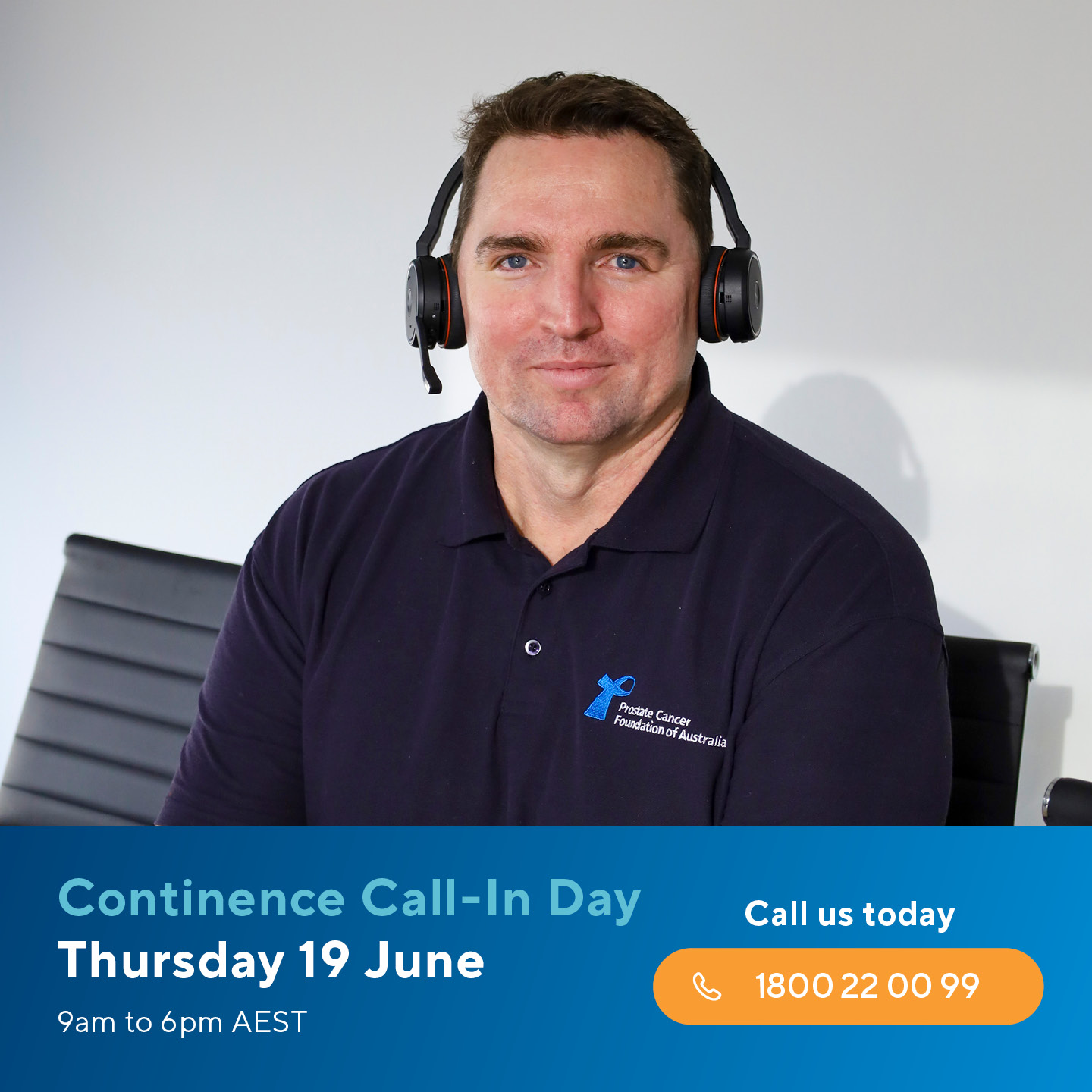 Continence call-in day for men with prostate cancer