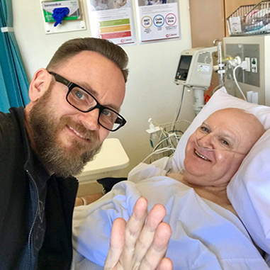 Survivor Michael goes Dry this July in the name of early detection