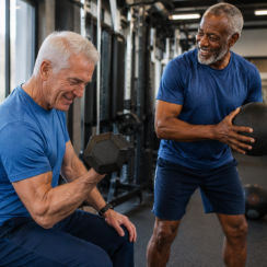Encouraging men to exercise: Setting health goals during Men’s Health Week