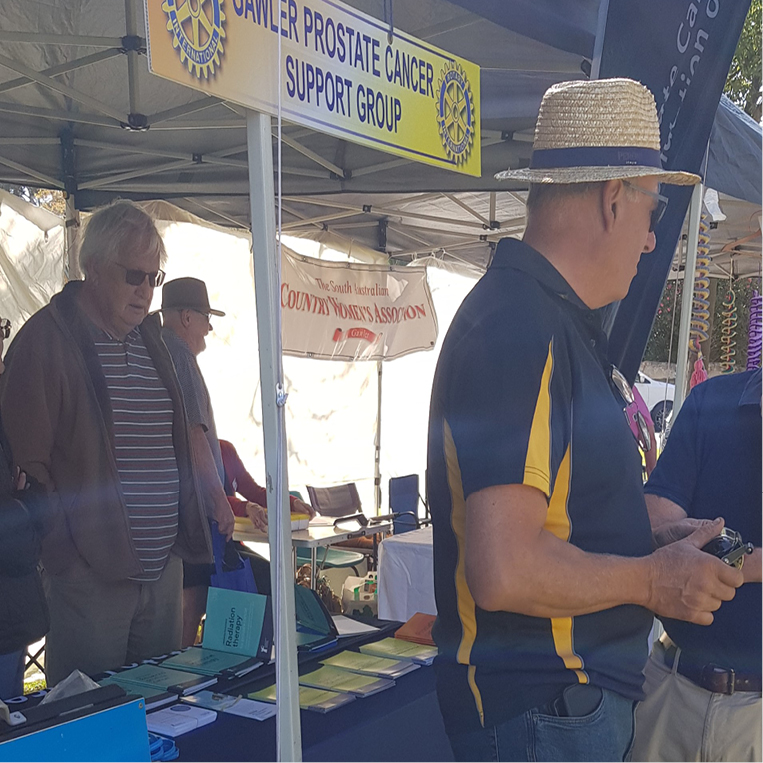 Prostate awareness at Gawler Fair