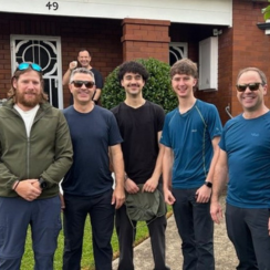 Walk on: Legends walk combined 500km in five days to raise funds and awareness of prostate cancer