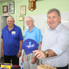 Thank you: Rob McCulloch retires after 17 years as convenor of Bundaberg PCSG