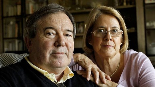 David Sandoe with his wife, Pam.